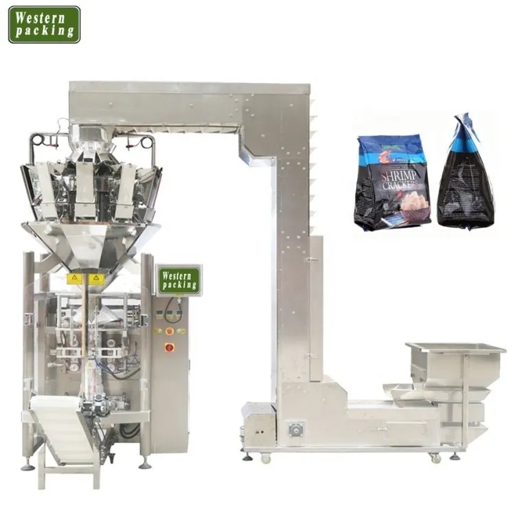 Potatischips Snack Pack Machine