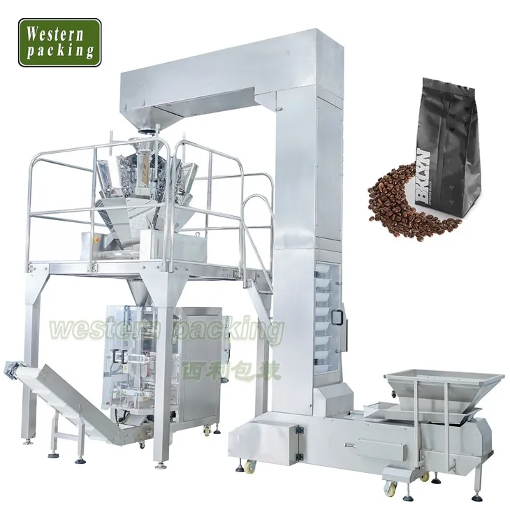 Förpackningsmaskin för flera huvuden