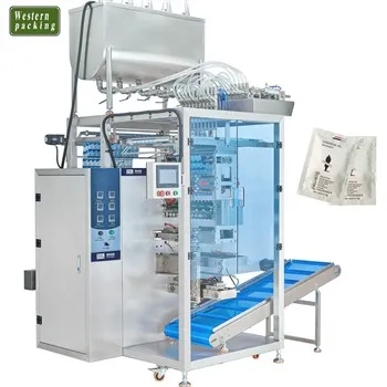 Multi Track vätskepåsförpackningsmaskin med UV-sterilisering