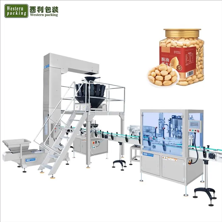 Granulära nötter Cashew Tenn Pack Machine