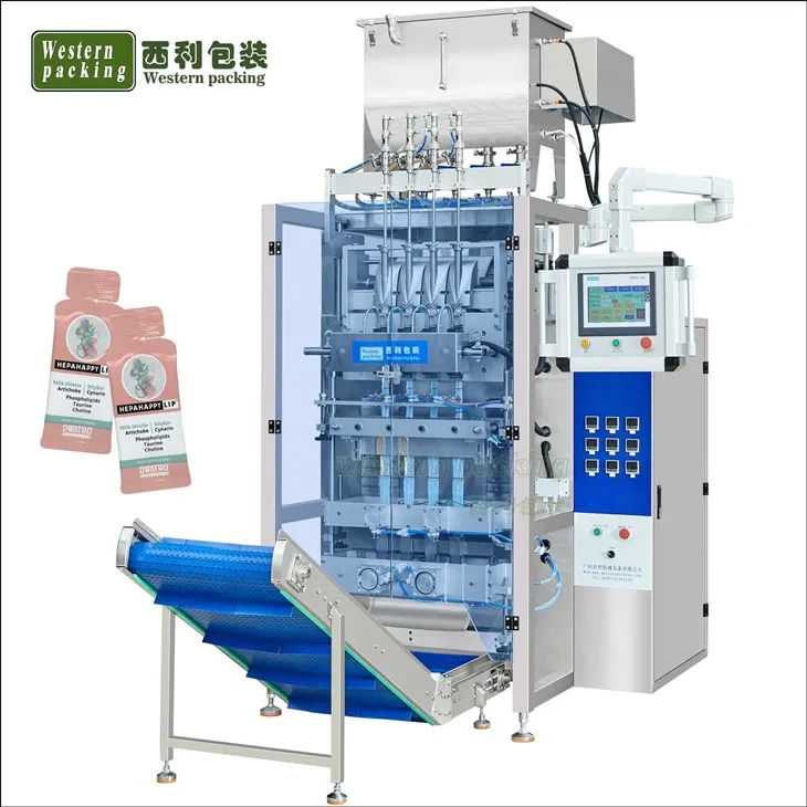 Multi Lane påse majonnäs förpackningsmaskin