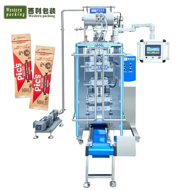 Förpackningsmaskin för salladsås stickpåse